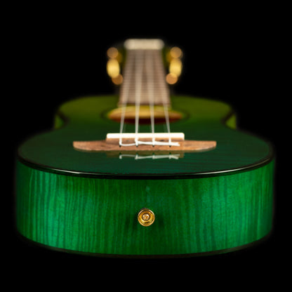 ORTEGA Prism Serie Tenor Ukulele 4 String - Flamed Maple Ivy Fade + Bag