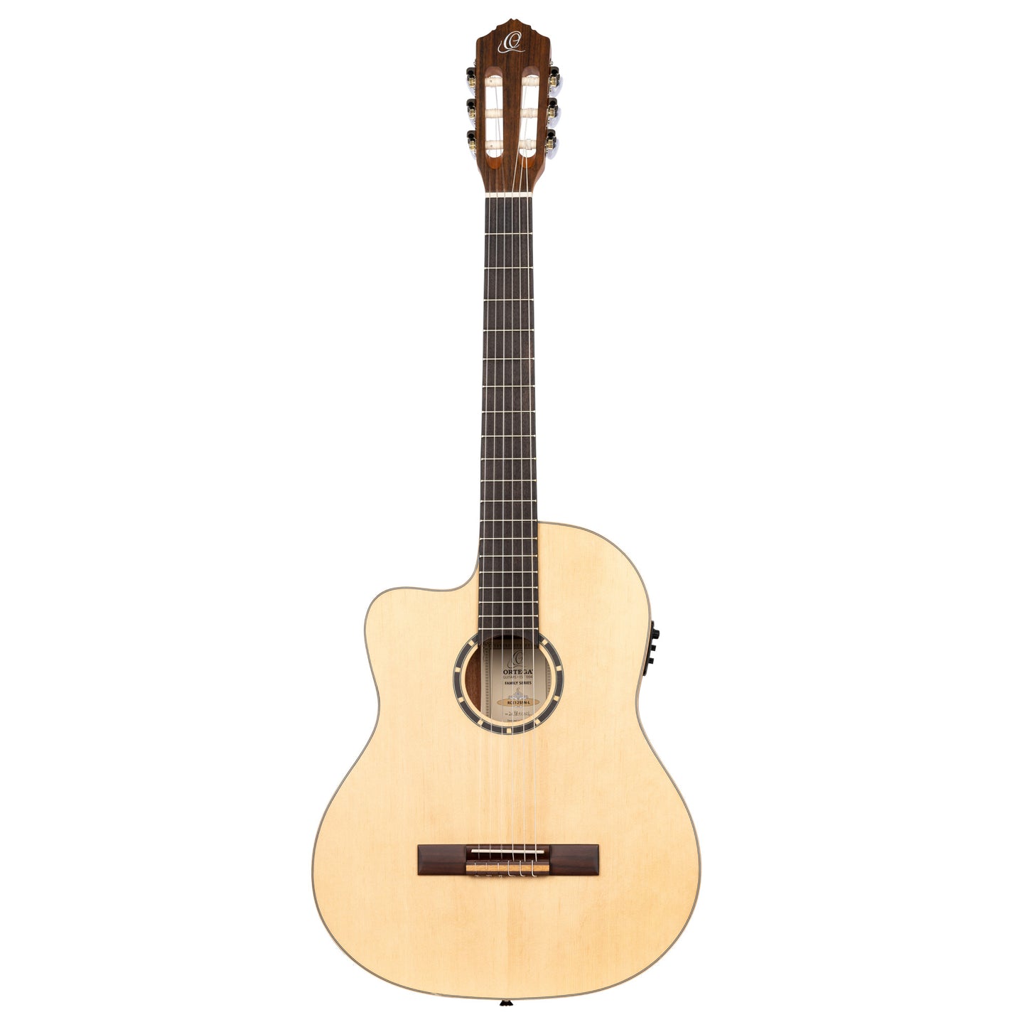 ORTEGA Family Series 4/4 Classical Slim Neck Guitar 6 String Lefty - Spruce / Mahogany Natural + Gig Bag