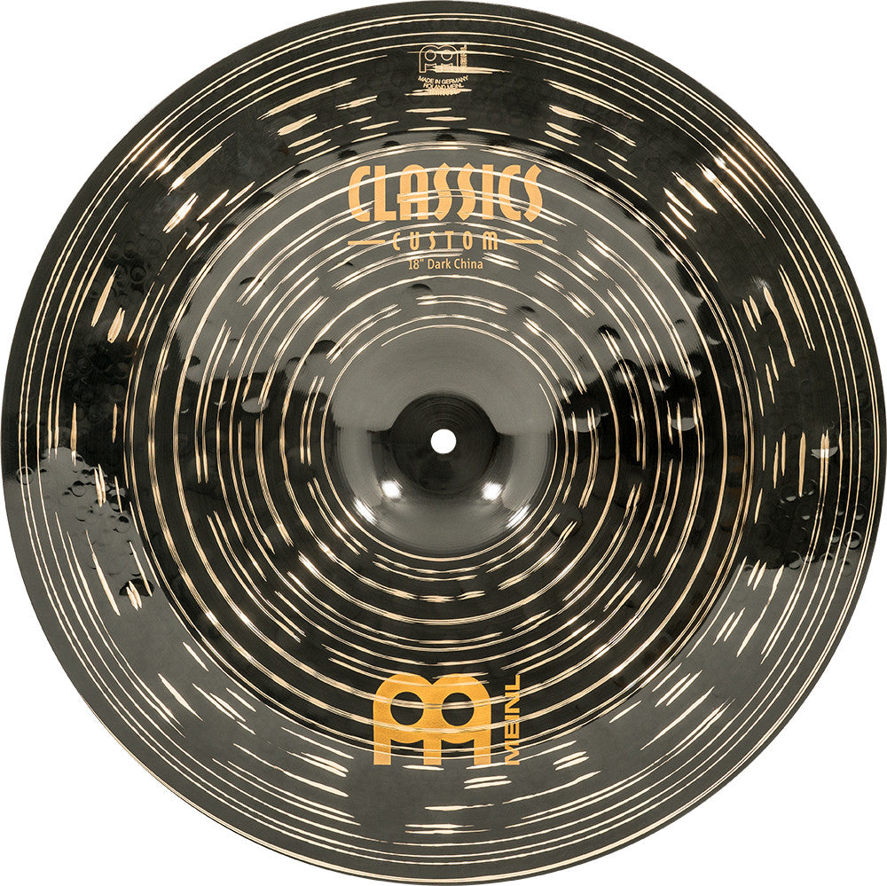 MEINL Cymbals Classics Custom Dark Set - CC10DAS/CC16DATRC/CC18DACH