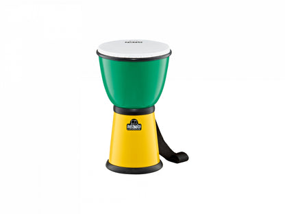 NINO Percussion ABS Djembe - 8" - Green/Yellow
