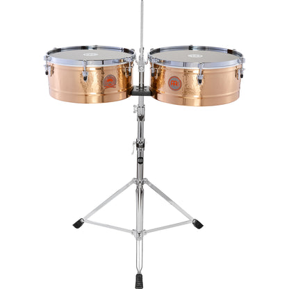 MEINL Percussion Artist Series Patricio "El Chino" Diaz Signature 14" & 15" Timbales - Bronze