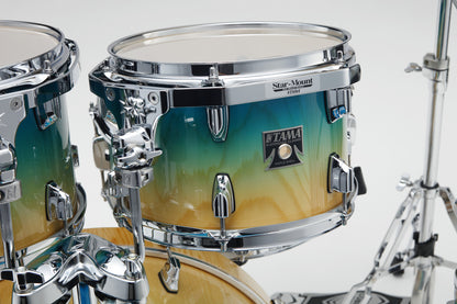 TAMA Superstar Classic Shell Kit 7 teilig - Caribbean Lacebark Pine Fade/Chrom HW