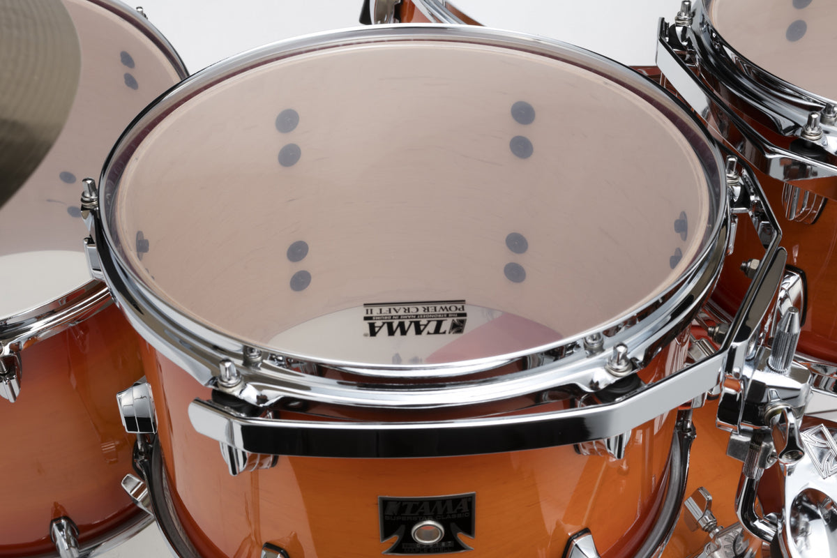 TAMA Superstar Classic Shell Kit 5 teilig - Tangerine Lacquer Burst/Chrom HW