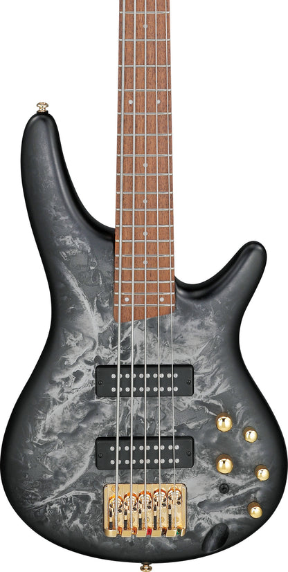 IBANEZ SR E-Bass 5-String - Black Ice Frozen Matte