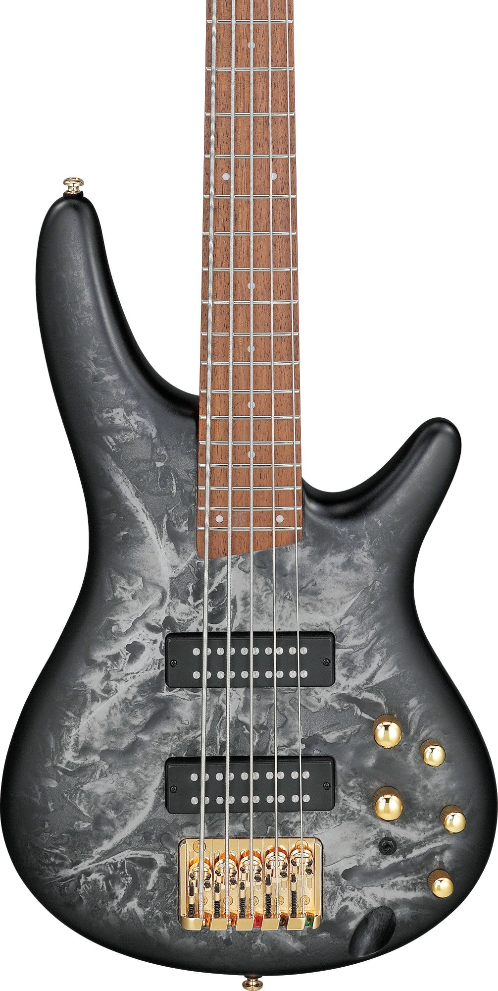 IBANEZ SR E-Bass 5-String - Black Ice Frozen Matte