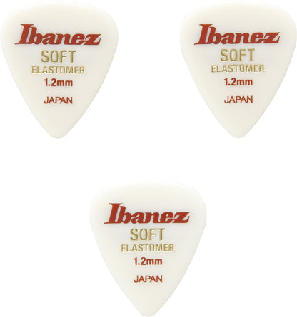 IBANEZ Elastomer Picks - 3er Pack