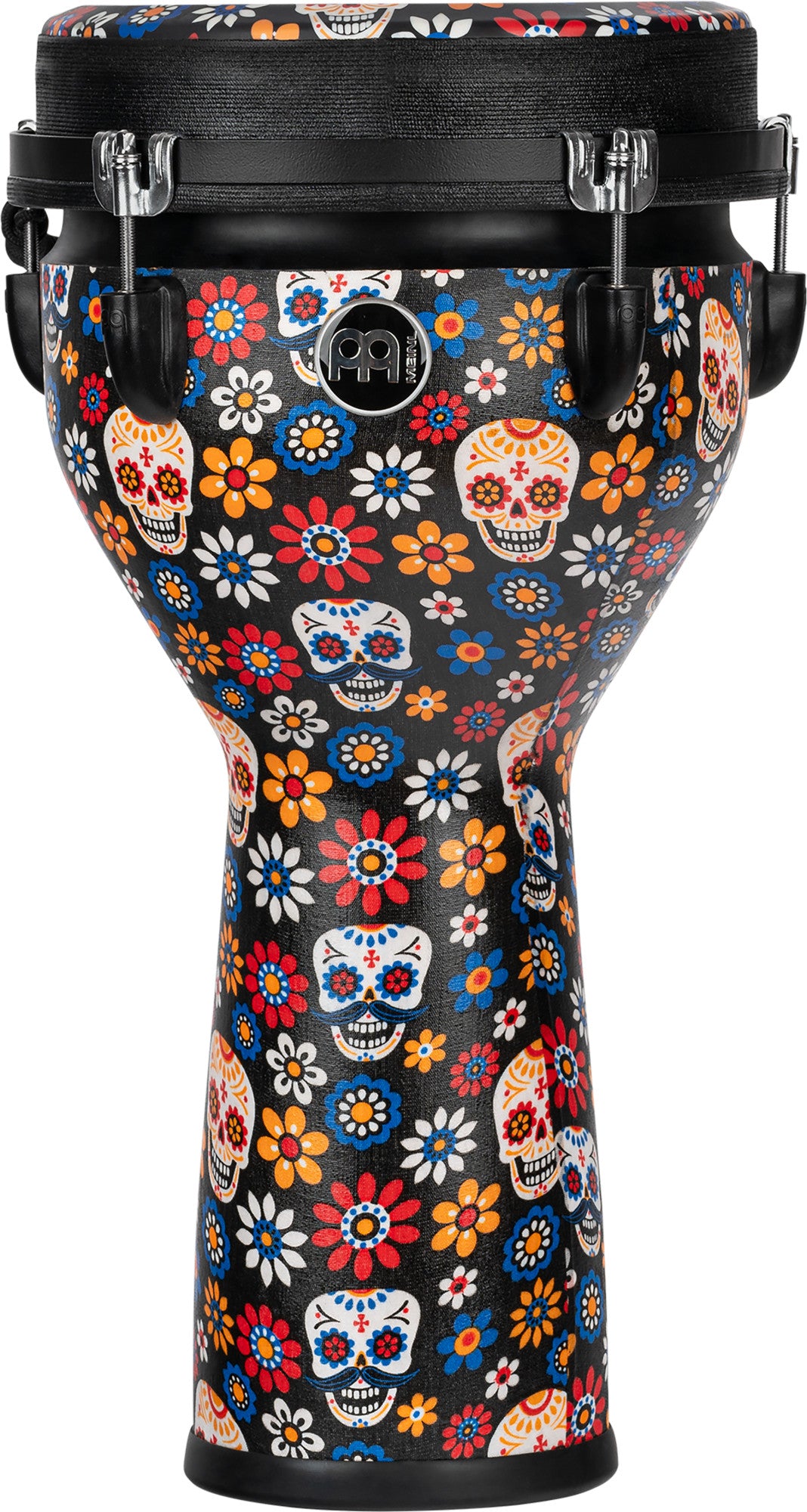MEINL Percussion Jumbo Djembe Synthetic Head 10" - Day Of The Dead