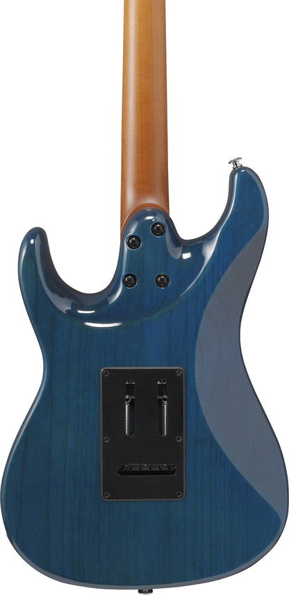 IBANEZ AZ Electric Guitar 6-String - Transparent Turquoise Burst