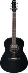 IBANEZ Advanced Acoustic AAM Acoustic Guitar 6-String - Black High Gloss
