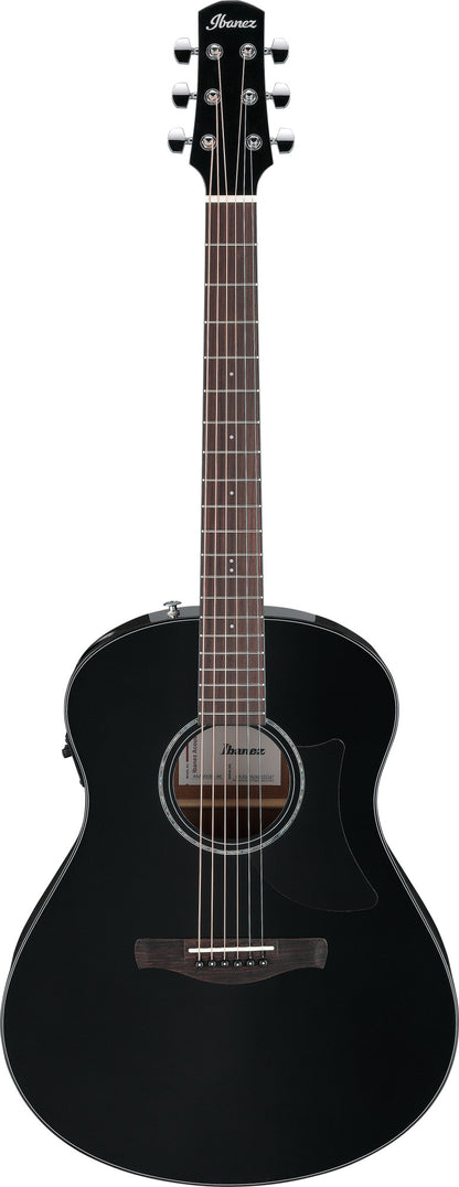 IBANEZ Advanced Acoustic AAM Acoustic Guitar 6-String - Black High Gloss