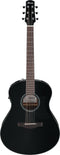 IBANEZ Advanced Acoustic AAM Acoustic Guitar 6-String - Black High Gloss
