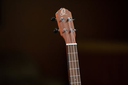 ORTEGA Bonfire Serie Bariton Ukulele 4 String - Fichte/Sapele Natur