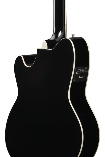 IBANEZ Talman Acoustic Guitar 6-String - Transparent Brown Black Burst High Gloss