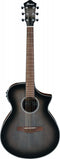 IBANEZ AEW Acoustic Guitar 6-String - Transparent Charcoal Burst High Gloss