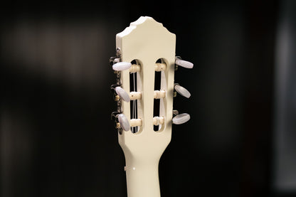 ORTEGA Family Series 3/4 Classical Guitar 6 String - White + Gigbag