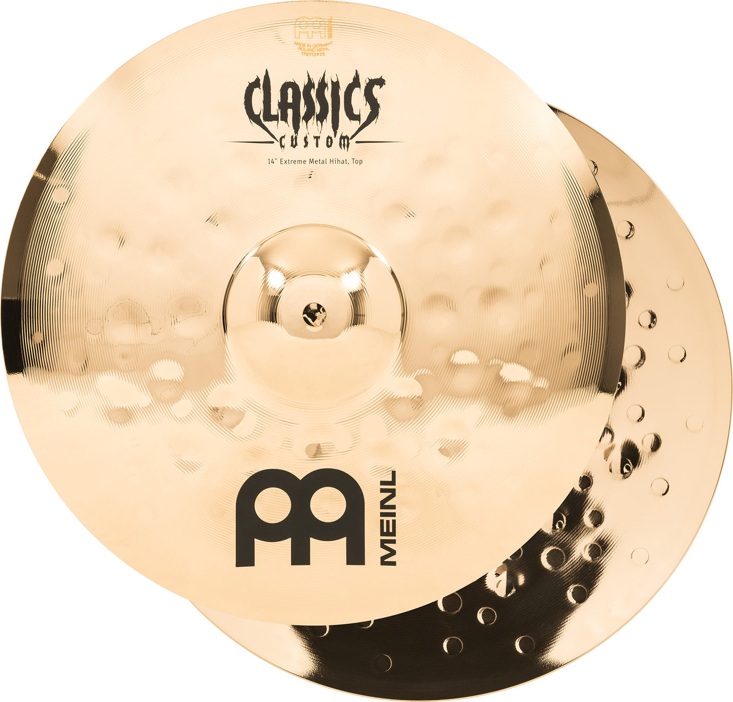 MEINL Cymbals Classics Custom Extreme Metal Expanded Cymbal Set