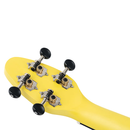 KEIKI K2 Serie Sopran Ukulele Set - Agathis / ABS Lemon Grass