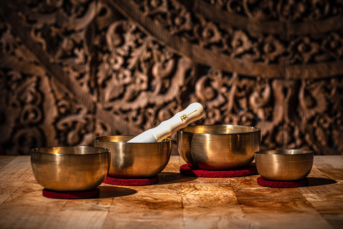 MEINL Sonic Energy Universal Series Singing Bowl Set 5 pcs - 250/400/500/600/g + Mallet