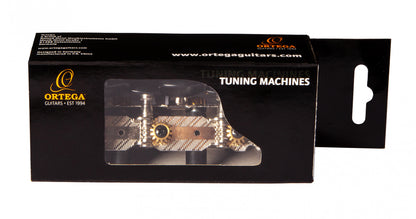 ORTEGA Student Series Guitar Tuning Machines - Chrome/Black