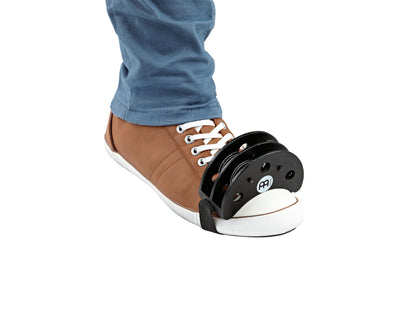 MEINL Percussion Foot Tambourine - Stainless steel jingles
