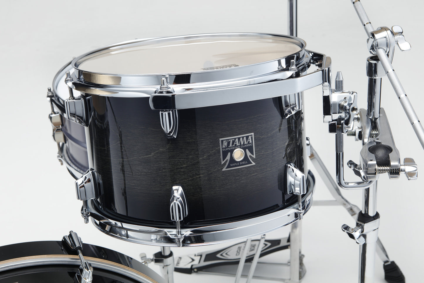 TAMA Superstar Classic Rack Tom 8" x 6" - Transparent Black Burst/Chrom HW