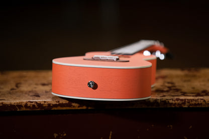 ORTEGA Earth Serie Konzert Ukulele 4 String - Hokkaido Pumpkin Orange