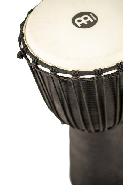 MEINL Percussion Headliner Rope Tuned Black River Series Djembe - 12"