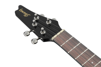 IBANEZ Iceman Tenor Ukulele 4-String - Black High Gloss + Gigbag