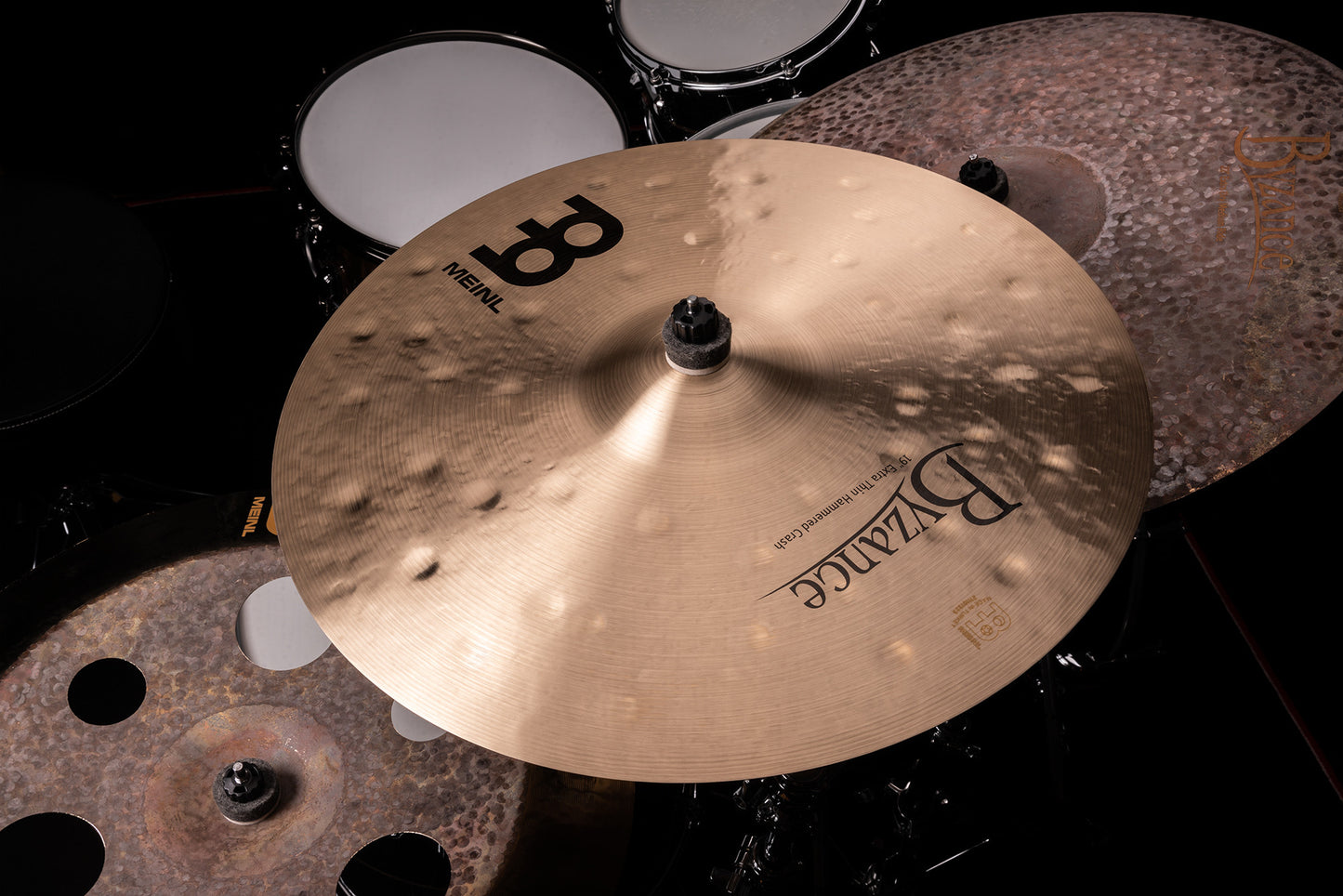 MEINL Cymbals Byzance Traditional Extra Thin Hammered Crash - 19"