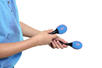 NINO Percussion Molded ABS Egg Maracas - 6"