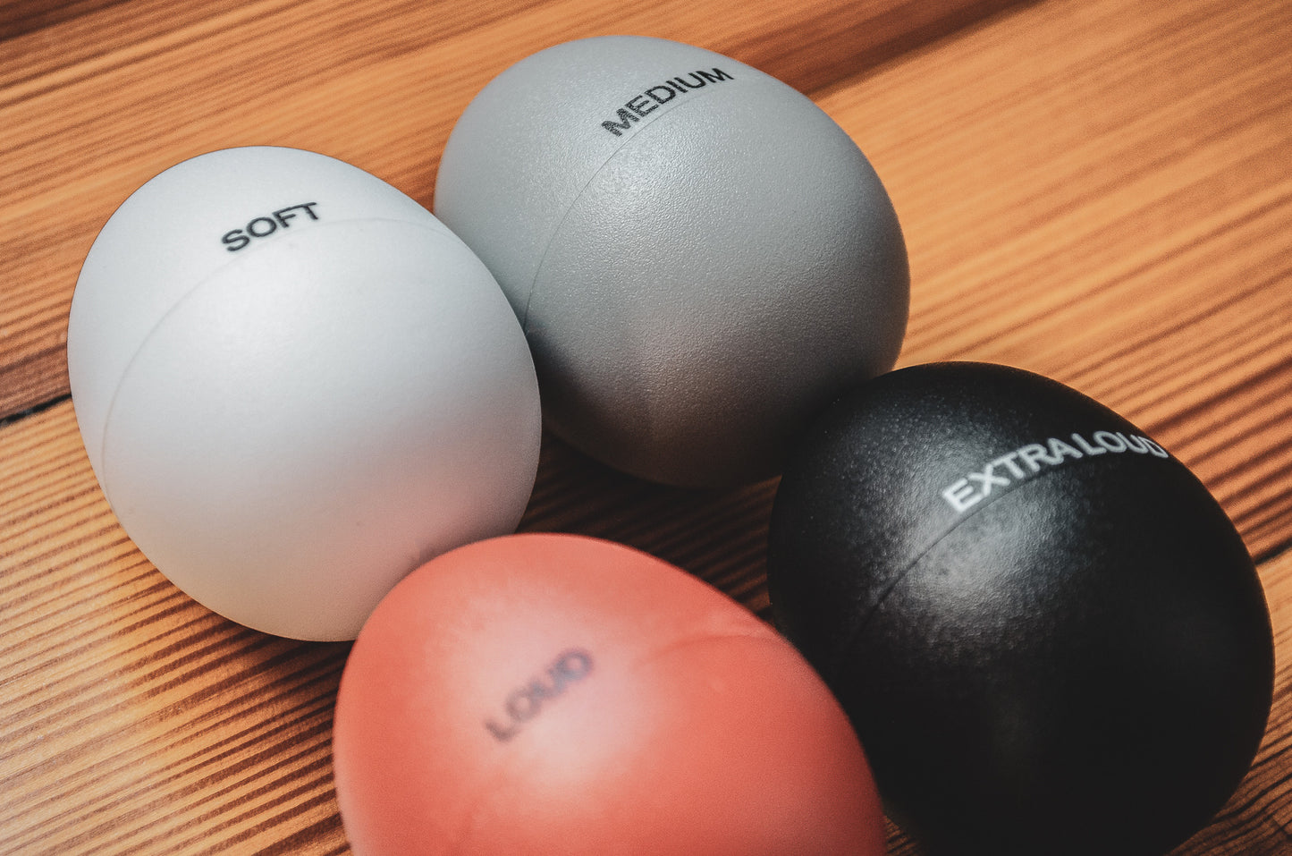 MEINL Percussion Egg Shaker Set - 4 Shakers