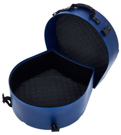 HARDCASE Snare Case 14" (5“– 8“) - Dark Blue / komplett gepolstert