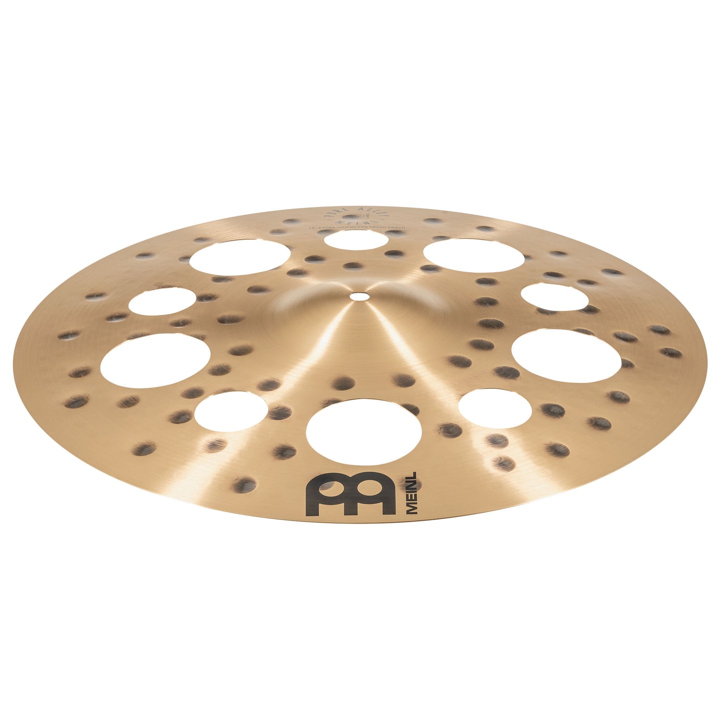 MEINL Cymbals Pure Alloy Extra Hammered Trash Crash - 18"