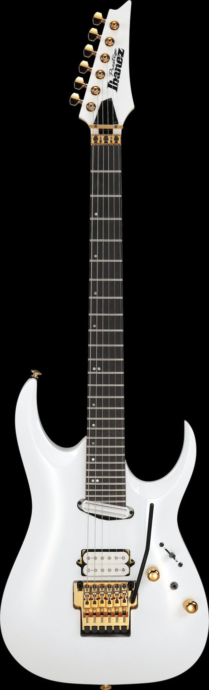 IBANEZ Prestige, Axe Design Lab RGA Electric Guitar 6-String - White + Case
