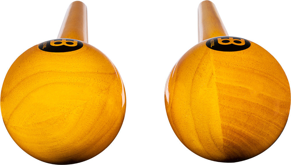 MEINL Percussion Round Wood Maracas - Amber