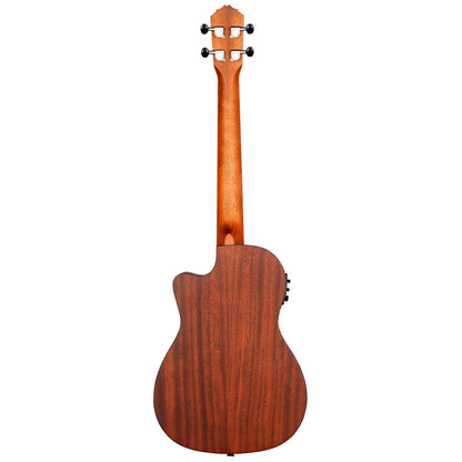 ORTEGA Bonfire Series Preamp Baritone Ukulele 4 String - Spruce/Sapele Natural