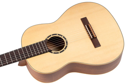 ORTEGA Family Series 4/4 Konzertgitarre 6 String - Mahagoni Natur + Bag