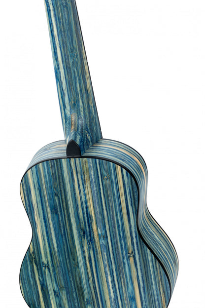 ORTEGA Bamboo Series Soprano Ukulele 4 String - Solid Bamboo Stonewashed + Bag