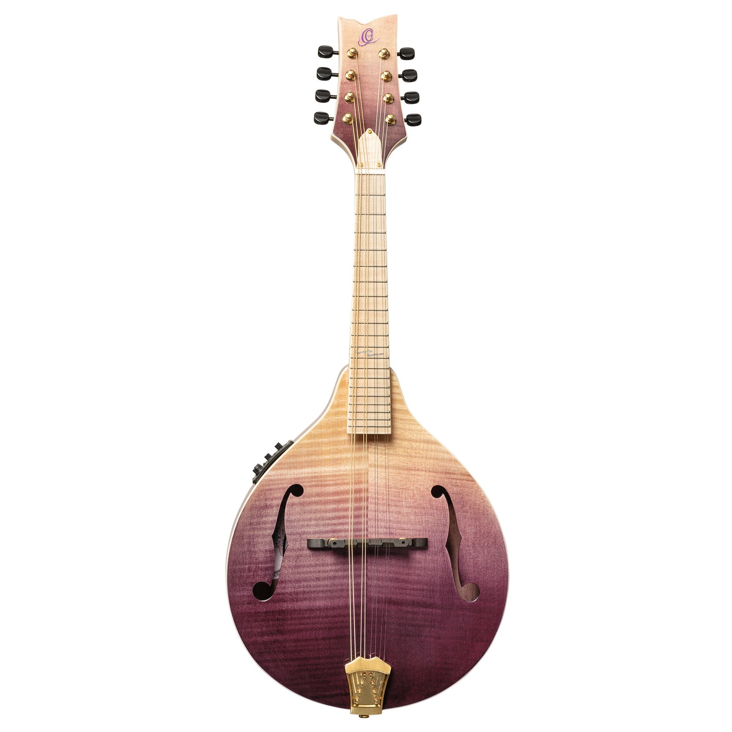 ORTEGA Americana Series A-Style Mandoline + Croco Leder Koffer