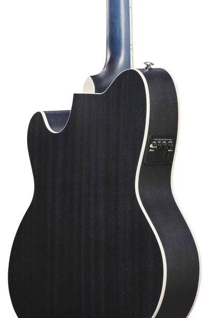 IBANEZ Talman Acoustic Guitar 6-String - Open Pore Denim Blue