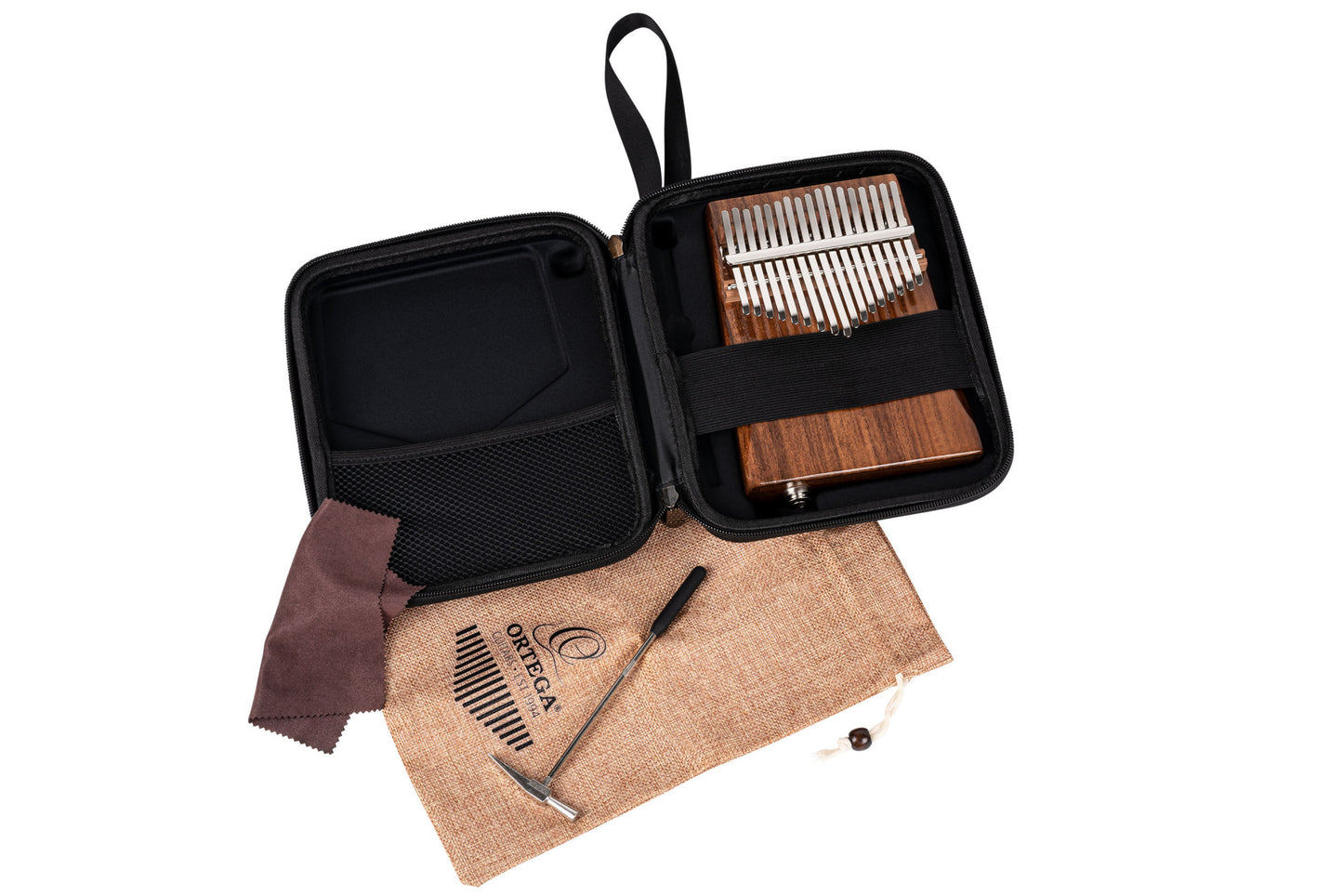 ORTEGA Lizard Serie Kalimba 17 Töne - Solid Acacia