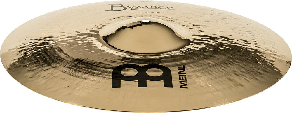 MEINL Cymbals Byzance Brilliant Heavy Hammered Ride - 22"