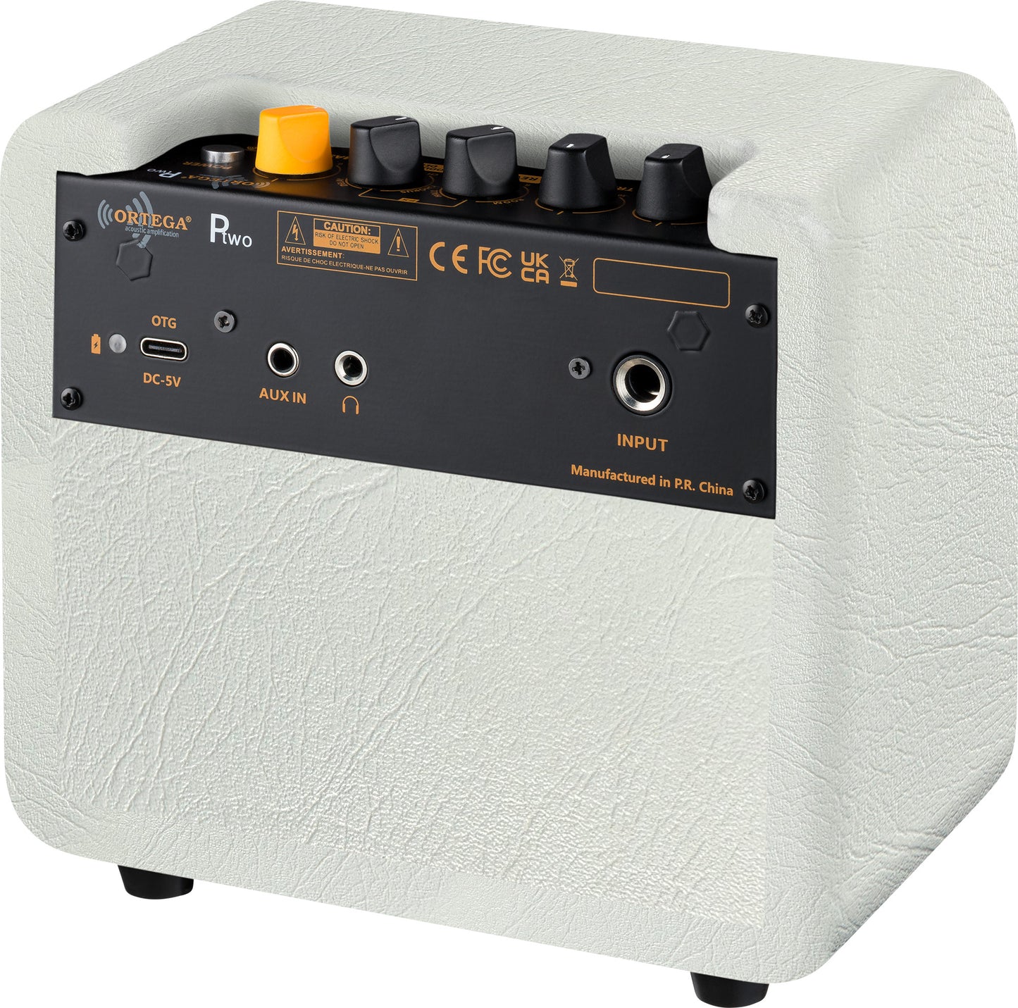 ORTEGA Amplification Series Bluetooth-Verstärker/Lautsprecher mit Effekten – 12 Watt