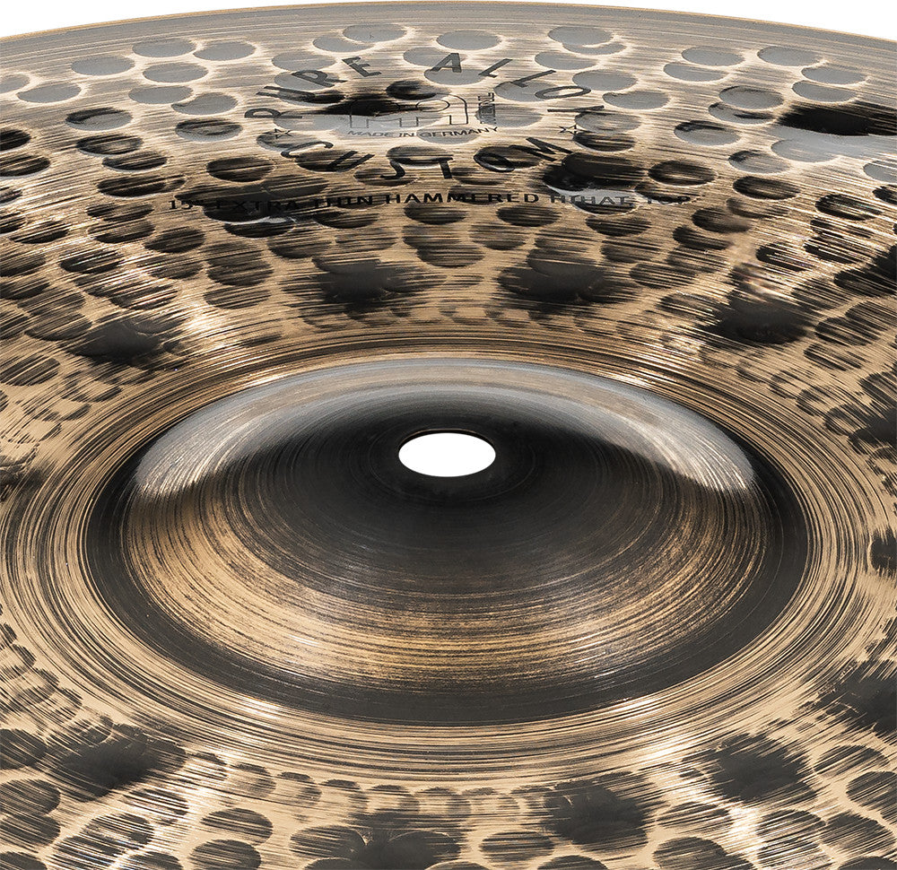 MEINL Cymbals Pure Alloy Custom Extra Thin Hammered Hihat - 15"
