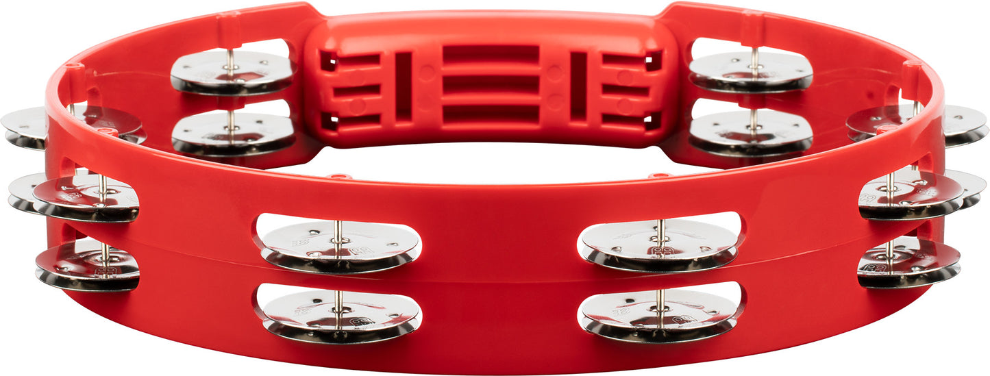 MEINL Percussion Headliner® Series Molded ABS Tambourine - 10" Red