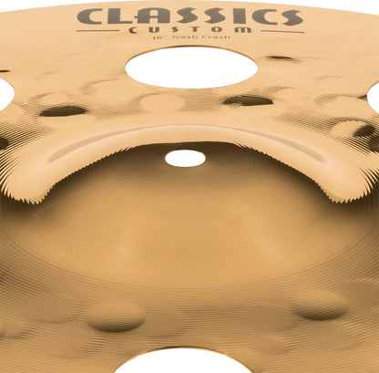 MEINL Cymbals Classics Custom Brilliant Trash Crash - 16"