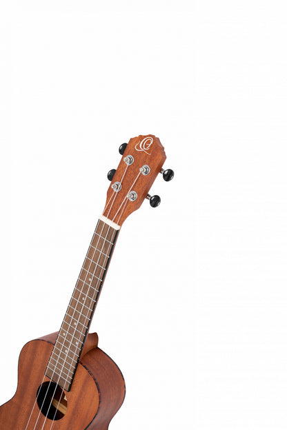 ORTEGA Bonfire Serie Konzert Ukulele 4 String Lefty - Fichte/Sapele Natur
