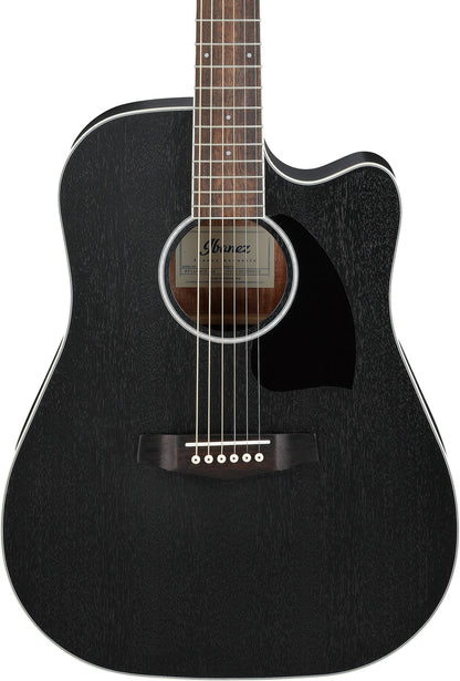 IBANEZ PF Performance Acoustic Guitar 6-String - Weathered Black Open Pore