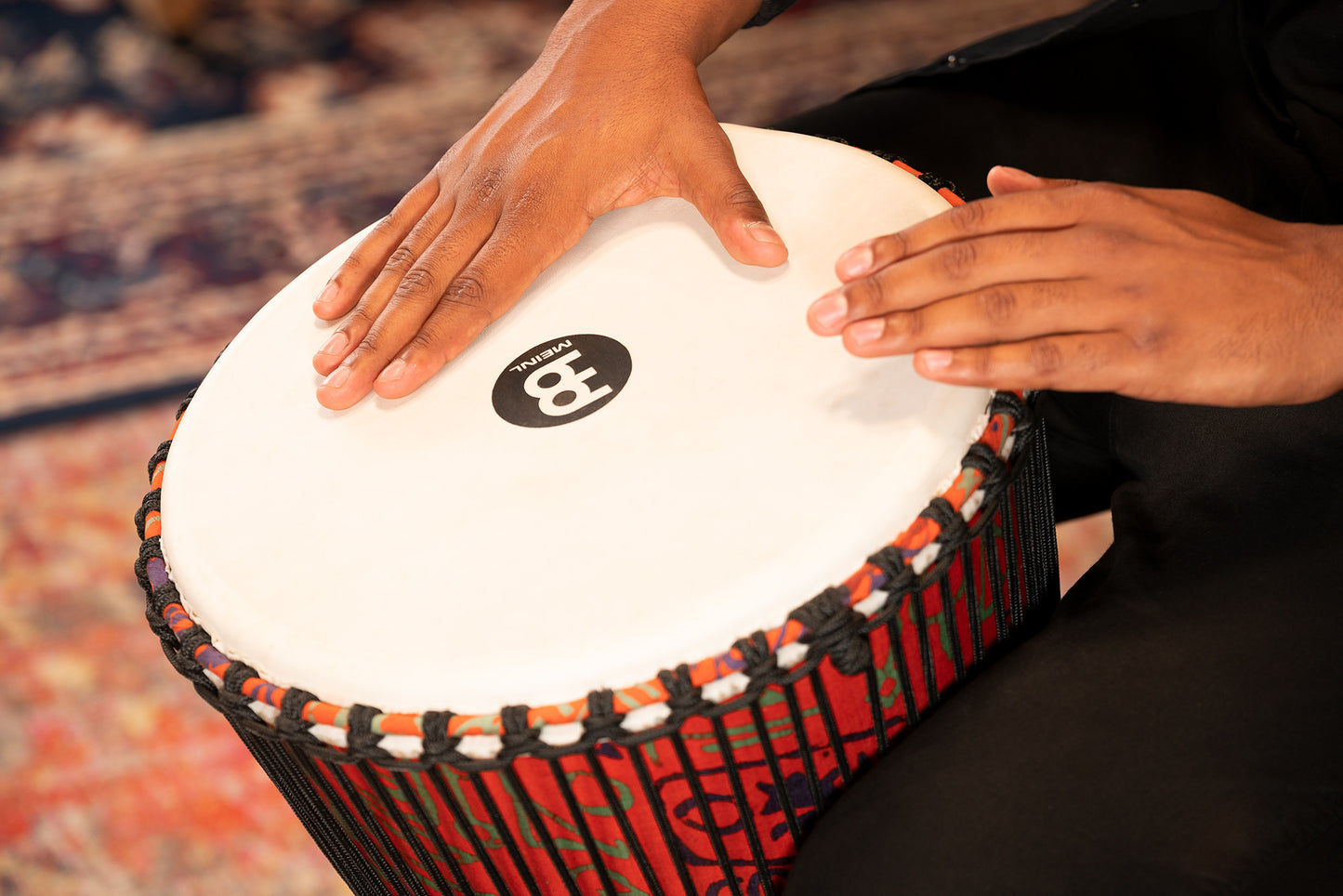 MEINL Percussion Travel Series African Djembe 14" - Pharaoh's Script