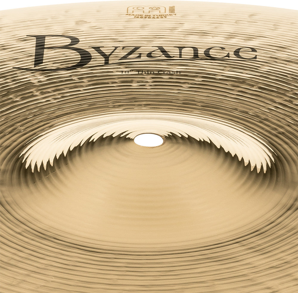 MEINL Cymbals Byzance Brilliant Medium Thin Crash - 18"